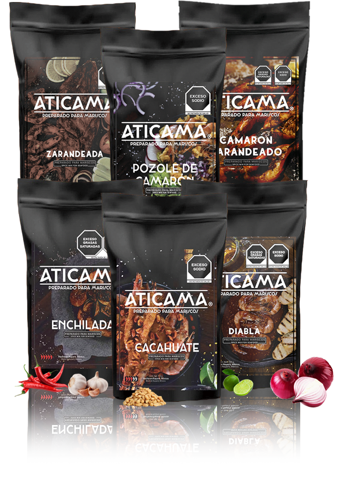 productos salsas aticama 